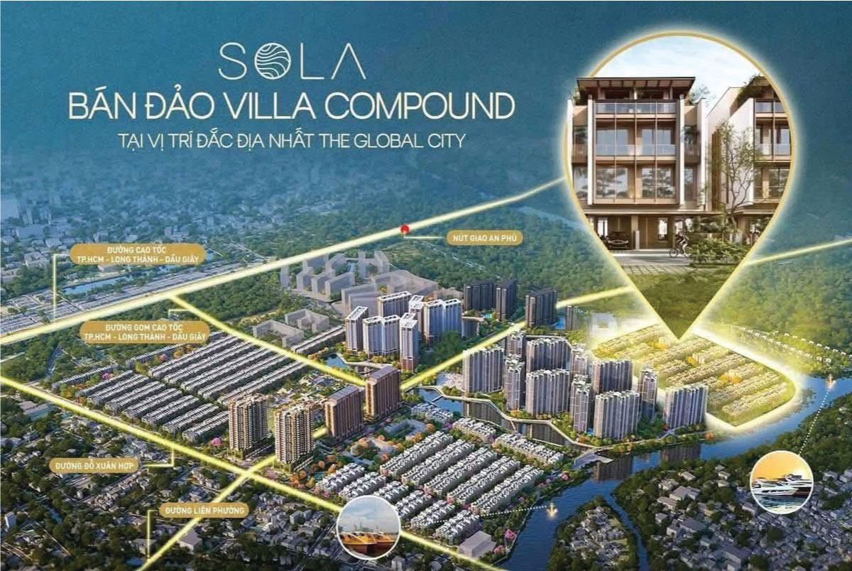 sola rise - bán đảo compound